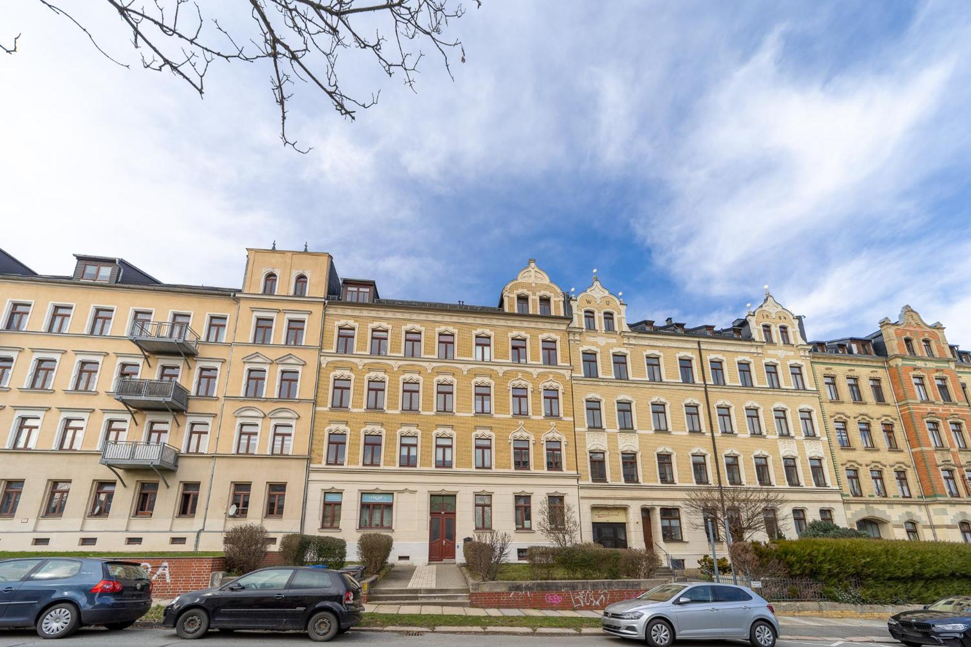Schlossberg-Domizil Mit Weitblick - Arbeitsplatz, Balkon, Netflix, Badewanne & Yogamatte Хемниц Экстерьер фото